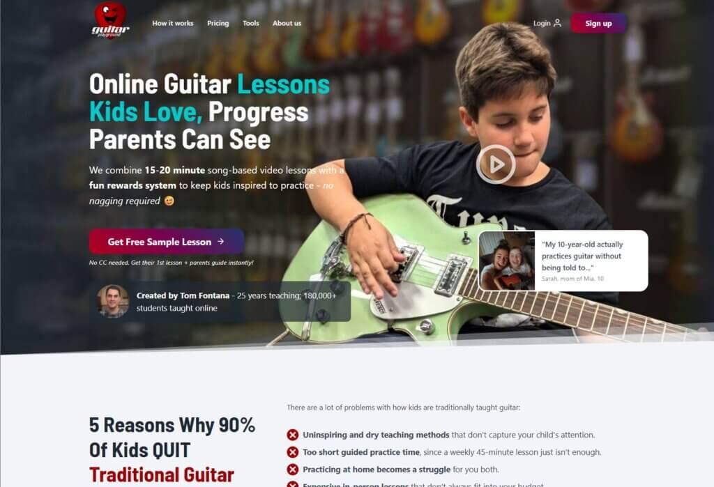 Guitar Playground Screenshot