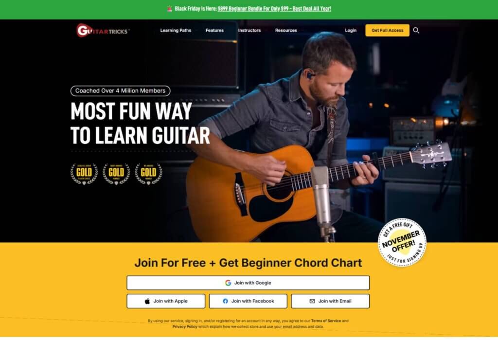 Guitartricks Screenshot