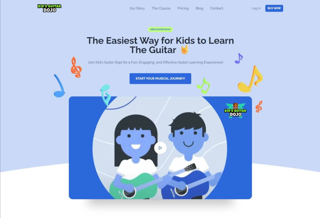 Kids Guitar Dojo Screenshot